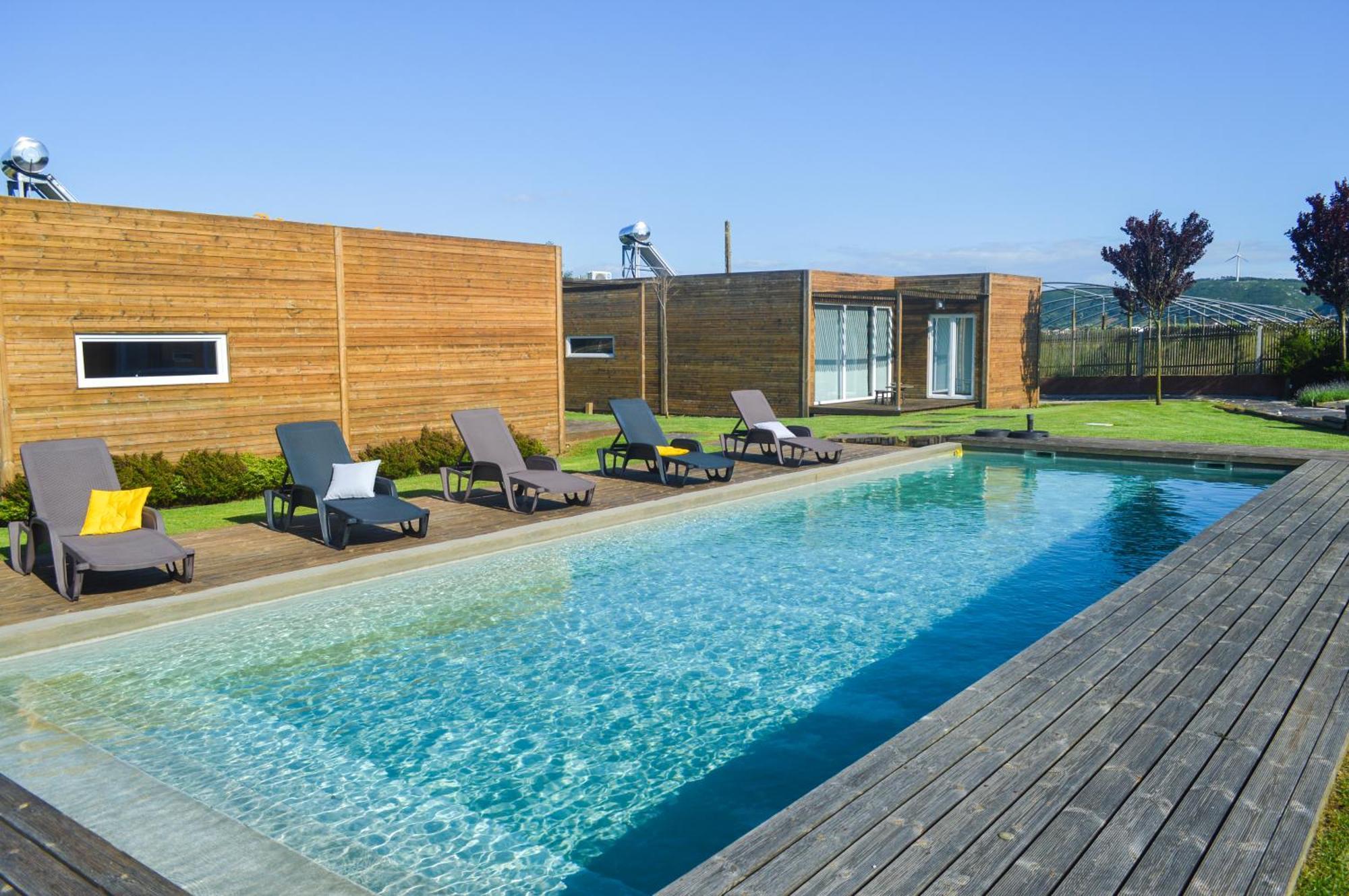 Obidos Wood Villas Olho Marinho Exterior foto